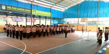 Kwarran Cileungsi Adakan Penerimaan 3 Satgiat Dukung Program Kerja