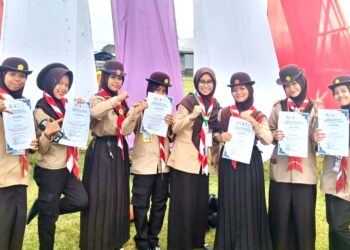 Berkah Radio Amatir dan Digital Internet: Penggalang MTs Ar-Rahmah Patimpeng Jemput Skill dan Rezeki Suci di Panggung Jambore