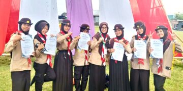 Berkah Radio Amatir dan Digital Internet: Penggalang MTs Ar-Rahmah Patimpeng Jemput Skill dan Rezeki Suci di Panggung Jambore