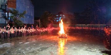 Antusias Ratusan Pramuka SD Negeri Cileungsi 10 Ikuti Perjusa