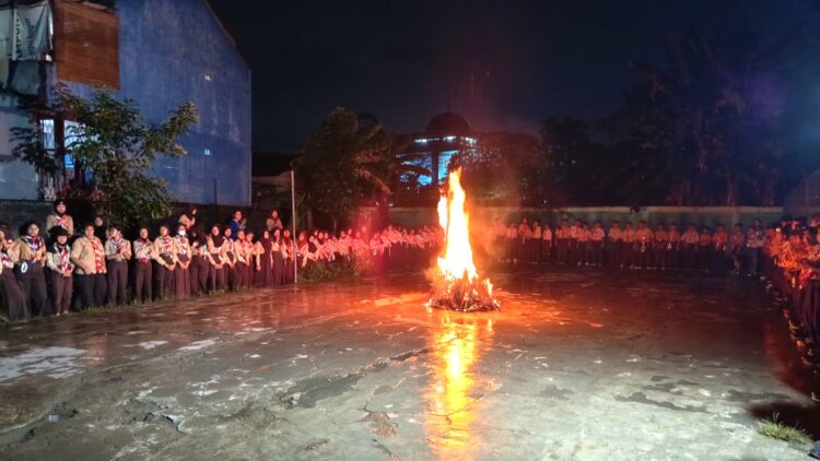 Antusias Ratusan Pramuka SD Negeri Cileungsi 10 Ikuti Perjusa