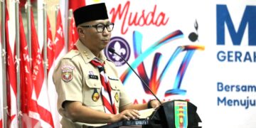 Ketua Mabida Lampung Ajak Perkuatkan Karakter Generasi Muda Melalui Gerakan Pramuka