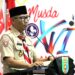Ketua Mabida Lampung Ajak Perkuatkan Karakter Generasi Muda Melalui Gerakan Pramuka