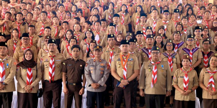 Pelantikan Pengurus Mabicab, Kwarcab, dan Lembaga Pemeriksa Keuangan Gerakan Pramuka Toraja Utara Berlangsung Khidmat