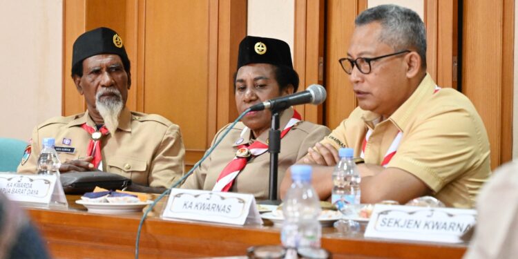 KWARNAS TERIMA AUDIENSI KWARDA PRAMUKA PAPUA BARAT DAYA