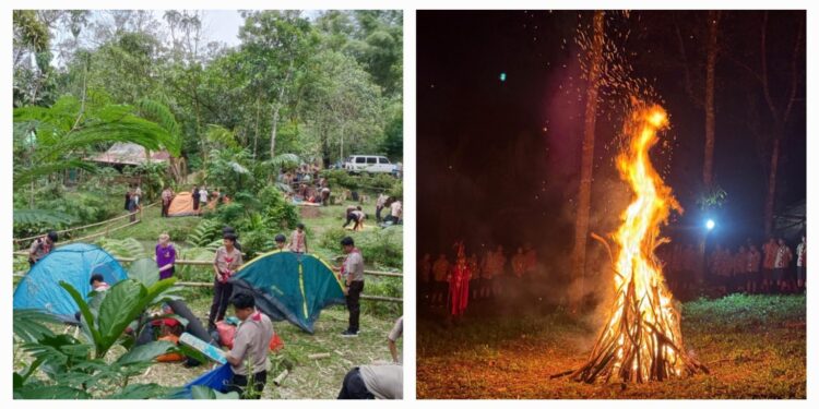 Gudep SMAN 1 Tomohon Gelar “Kemah Ma’esa Esaan Ne Budaya”
