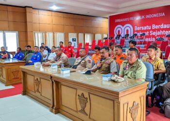 Pramuka Peduli Kwarcab Belitung Dibekali Kepemimpinan dan Kolaborasi Kesiapsiagaan Bencana 