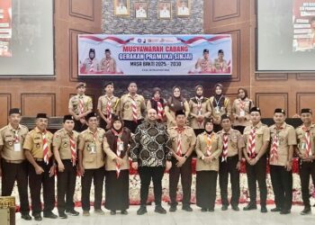 Kak Ahmad Fauzan Guntur Terpilih Aklamasi Ketua Kwarcab Gerakan Pramuka Sinjai Masa Bakti 2025-2030, Kwarran Sinsel Siap Bersinergi