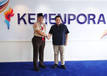 MENPORA ERICK THOHIR: PRAMUKA PILAR PEMBENTUKAN KARAKTER BANGSA