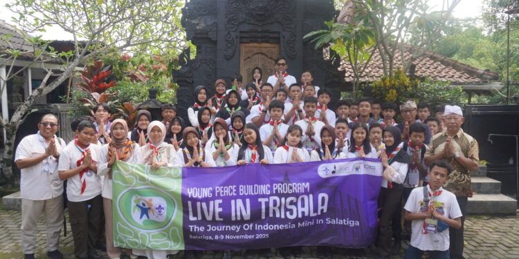 Menjelajahi ‘Indonesia Mini’, 41 Pramuka Salatiga Dalami Toleransi Lewat Young Peace Building Program