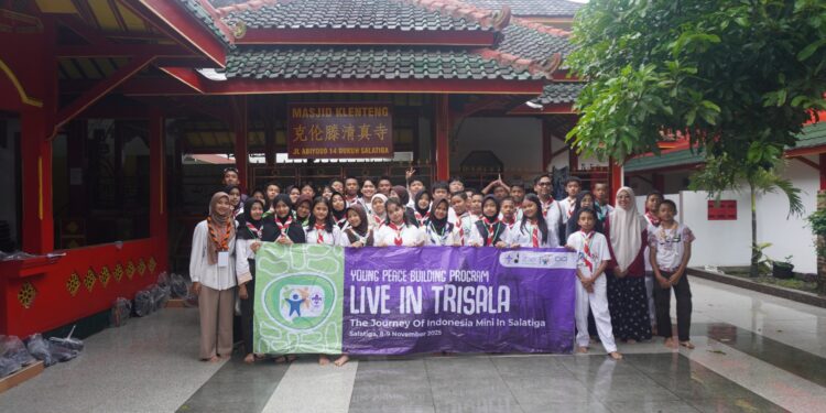 Menjelajahi ‘Indonesia Mini’, 41 Pramuka Salatiga Dalami Toleransi Lewat Young Peace Building Program