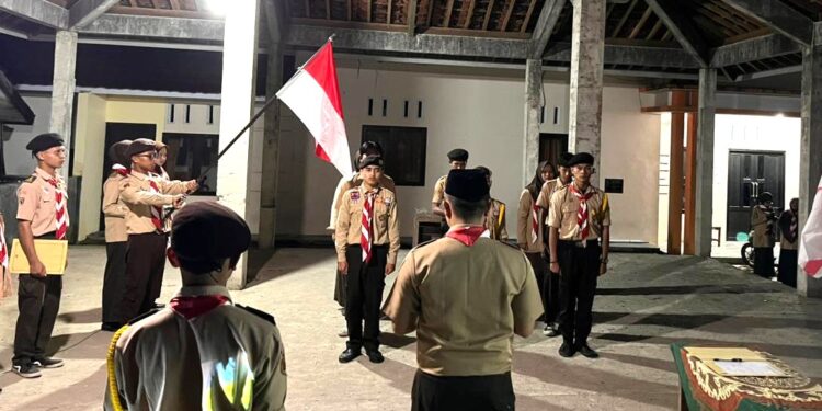 Ketua Kwarran Kertanegara Lantik Pengurus Dewan Kerja Ranting Masa Bakti 2025 – 2027