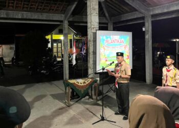 Ketua Kwarran Kertanegara Lantik Pengurus Dewan Kerja Ranting Masa Bakti 2025 – 2027