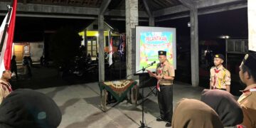 Ketua Kwarran Kertanegara Lantik Pengurus Dewan Kerja Ranting Masa Bakti 2025 – 2027