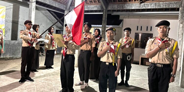 Ketua Kwarran Kertanegara Lantik Pengurus Dewan Kerja Ranting Masa Bakti 2025 – 2027