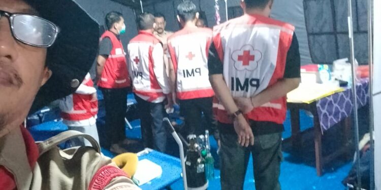 Aksi Sigap Tim Kesehatan Pulihkan Kondisi Peserta Kontingen Sulsel di Peran Saka 2025 ​Gorontalo