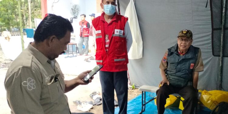 Aksi Sigap Tim Kesehatan Pulihkan Kondisi Peserta Kontingen Sulsel di Peran Saka 2025 ​Gorontalo