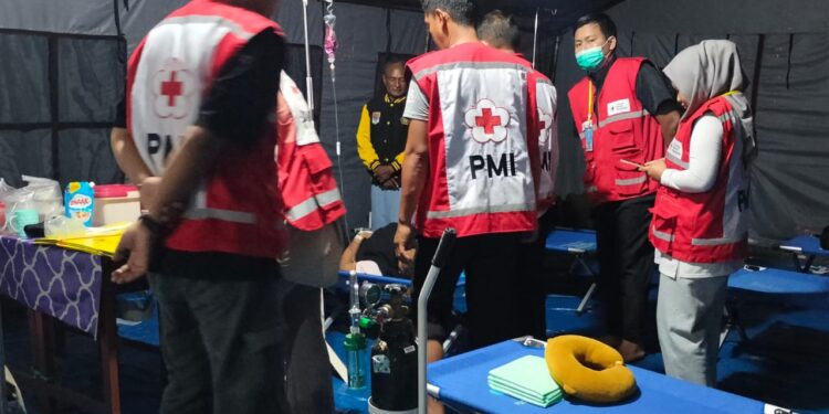 Aksi Sigap Tim Kesehatan Pulihkan Kondisi Peserta Kontingen Sulsel di Peran Saka 2025 ​Gorontalo