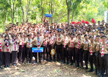 Kontingen Sulawesi Selatan Membara! 300-an Peserta dan Bindap Peran Saka ’25 Ikuti Pembukaan dengan Semangat Tinggi