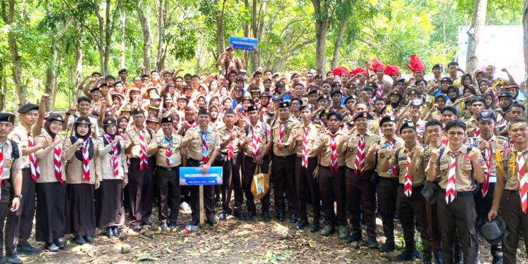 Kontingen Sulawesi Selatan Membara! 300-an Peserta dan Bindamping Peran Saka ’25 Ikuti Pembukaan dengan Semangat Tinggi