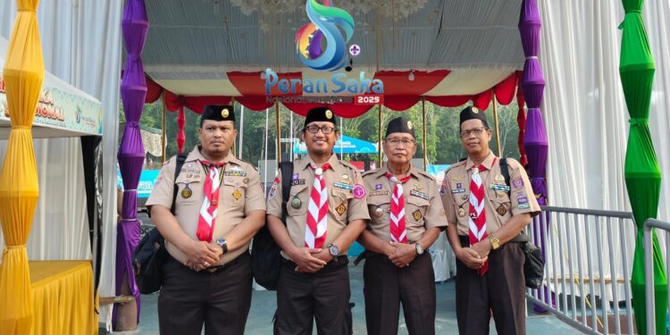 Kontingen Sulawesi Selatan Membara! 300-an Peserta dan Bindamping Peran Saka ’25 Ikuti Pembukaan dengan Semangat Tinggi