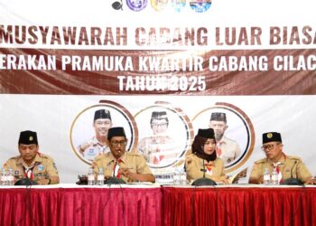 Kakak Sadmoko Danardono resmi menjadi Ketua Kwartir Cabang Cilacap Pengganti Antar Waktu (PAW) masa bakti 2023–2028.