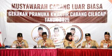 Kak Sadmoko Danardono Resmi Menjadi Ketua Kwartir Cabang Cilacap, PAW Masa Bakti 2023-2028