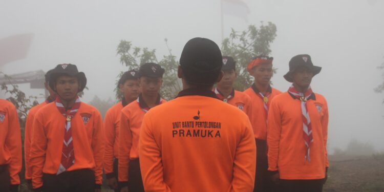 Pramuka Karanganyar Gelar Kegiatan Peningkatan Kemampuan Pramuka Peduli