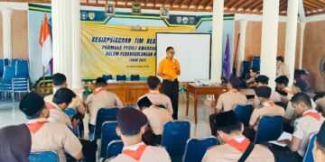 Puluhan Pramuka Cilacap Ikuti Peningkatan Kemampuan Dalam Kesiapsiagaan Tim Reaksi Cepat (TRC) Penanggulangan Bencana Di Kabupaten Cilacap