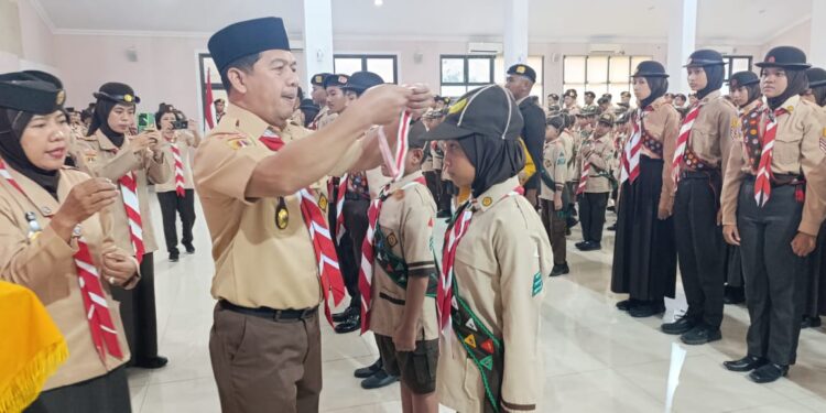 Pelantikan Pramuka Garuda Tahap 2 Kwartir Cabang Kota Semarang Tahun 2025