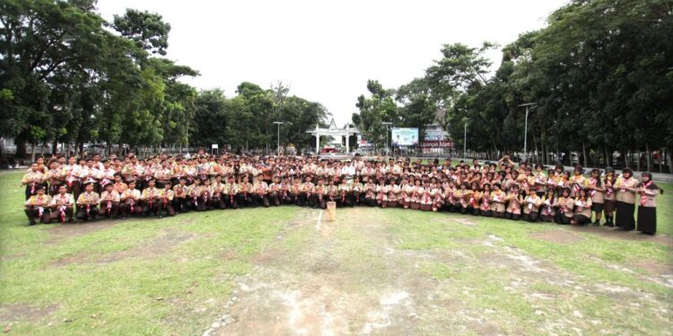 Rover Scout Challenge II 2025 Digelar di Lapangan H. Adam Malik, Penegak se-Pematangsiantar Unjuk Kemampuan