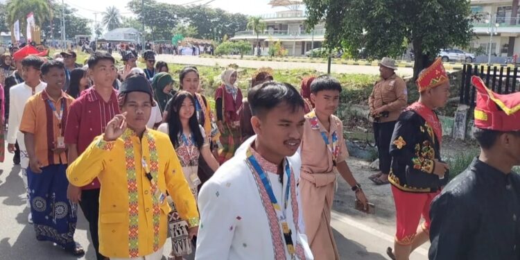 Jiwaku Pramuka, Ragaku Budaya: Saka se-Sulsel Hadirkan Mozaik Budaya, Bukti Komitmen Pelestarian Warisan Leluhur pada Karnaval Budaya Peran Saka 2025