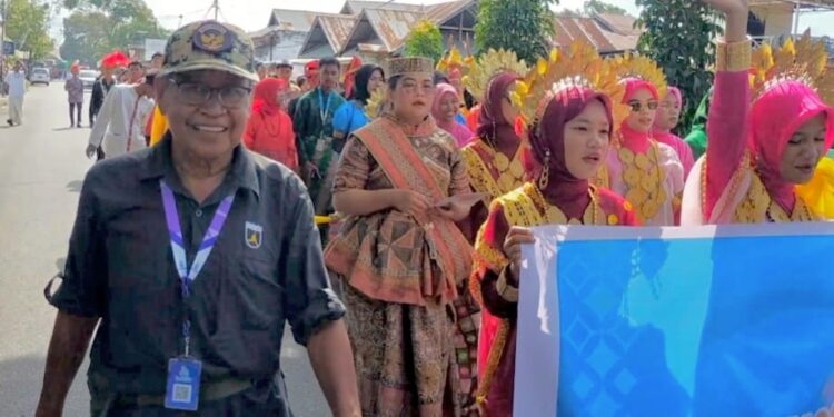 Jiwaku Pramuka, Ragaku Budaya: Saka se-Sulsel Hadirkan Mozaik Budaya, Bukti Komitmen Pelestarian Warisan Leluhur pada Karnaval Budaya Peran Saka 2025
