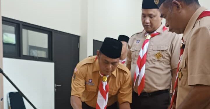 Kwarcab Boyolali Kukuhkan Pengurus Saka Adhyasta Pemilu 2025-2030