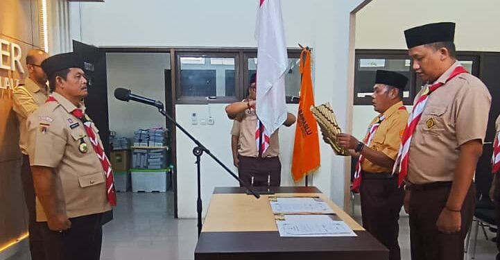 Kwarcab Boyolali Kukuhkan Pengurus Saka Adhyasta Pemilu 2025-2030