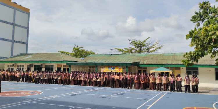 Giat Pramuka Berprestasi Sukajadi 2025 Dimulai, Semangat Penggalang–Penegak Menggelora
