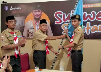 Kontingen Daerah Sulsel Resmi Dilepas ke Peran Saka Nasional 2025