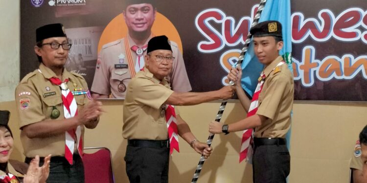 Kontingen Daerah Sulsel Resmi Dilepas ke Peran Saka Nasional 2025