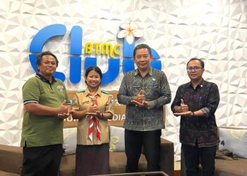 Bawa Semangat Gotong Royong, Pramuka Saka Pariwisata Bali Dilepas Menuju Peran Saka Nasional di Gorontalo