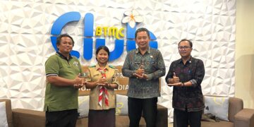 Bawa Semangat Gotong Royong, Pramuka Saka Pariwisata Bali Dilepas Menuju Peran Saka Nasional di Gorontalo