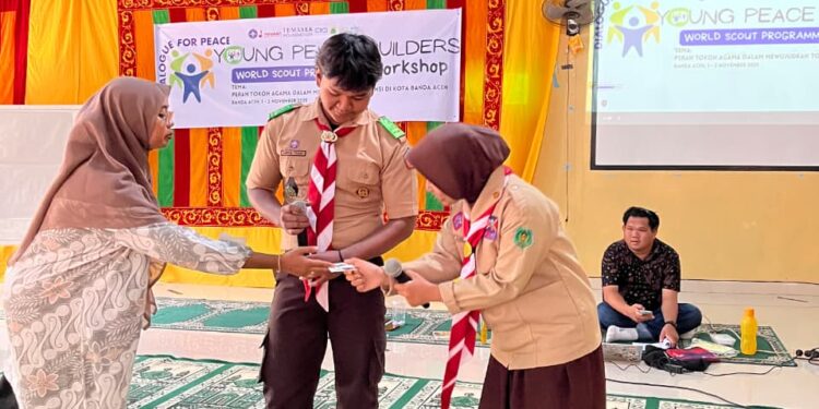 Pramuka MAN 2 Banda Aceh Gelar Kegiatan Dialogue for Peace Bersama Peace Generation Aceh