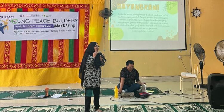 Pramuka MAN 2 Banda Aceh Gelar Kegiatan Dialogue for Peace Bersama Peace Generation Aceh