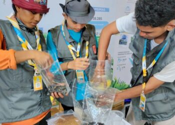 Peserta Peran Saka Sulsel Antusias Ikuti Pelatihan Filtrasi Air Sederhana di Gorontalo