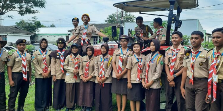 Saka Tarunabumi Gorontalo Kenalkan Teknologi Pertanian Modern dan Budaya Lokal kepada Peserta Peran Saka Nasional