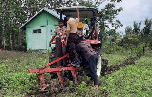 Saka Tarunabumi Gorontalo Kenalkan Teknologi Pertanian Modern dan Budaya Lokal kepada Peserta Peran Saka Nasional