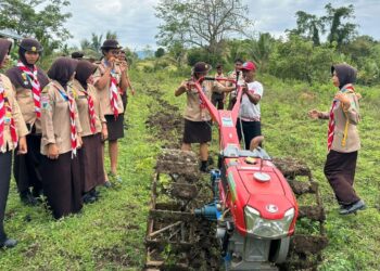 Saka Tarunabumi Gorontalo Kenalkan Teknologi Pertanian Modern dan Budaya Lokal kepada Peserta Peran Saka Nasional
