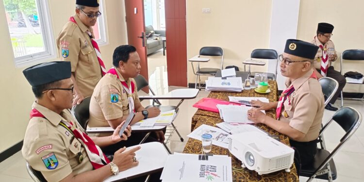 Kwarda Jatim Supervisi Kwarcab Surabaya, Perkuat Admistrasi dan Tata Kelola, Rawat Semangat Pembinaan Generasi Muda