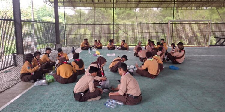 Semangat Persaudaraan Berkobar, Kwarran Cluring Gelar Dianpinru dan Dianpinsat 2025