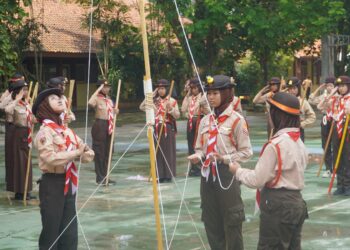 106 Pramuka Penggalang Ikuti Geladian Pinru di Demak: Seru, Menantang, dan Penuh Nilai Keagamaan