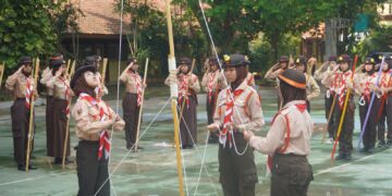 106 Pramuka Penggalang Ikuti Geladian Pinru di Demak: Seru, Menantang, dan Penuh Nilai Keagamaan